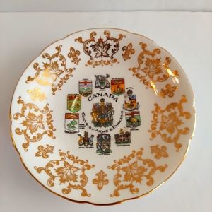 Paragon Canadian Coats of Arms Saucer